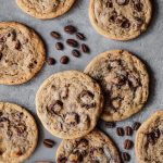 Café Crunch Espresso Cookies with Dark Chocolate Chunks