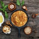 Crispy Parmesan & Gruyère Potato Gratin